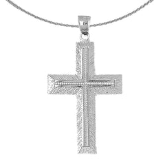 10K, 14K or 18K Gold Latin Cross Pendant