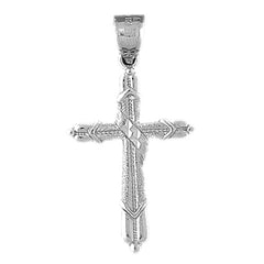 10K, 14K or 18K Gold Methodist Cross Pendant