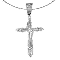 10K, 14K or 18K Gold Methodist Cross Pendant