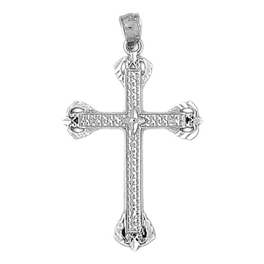 14K or 18K Gold Latin Cross Pendant