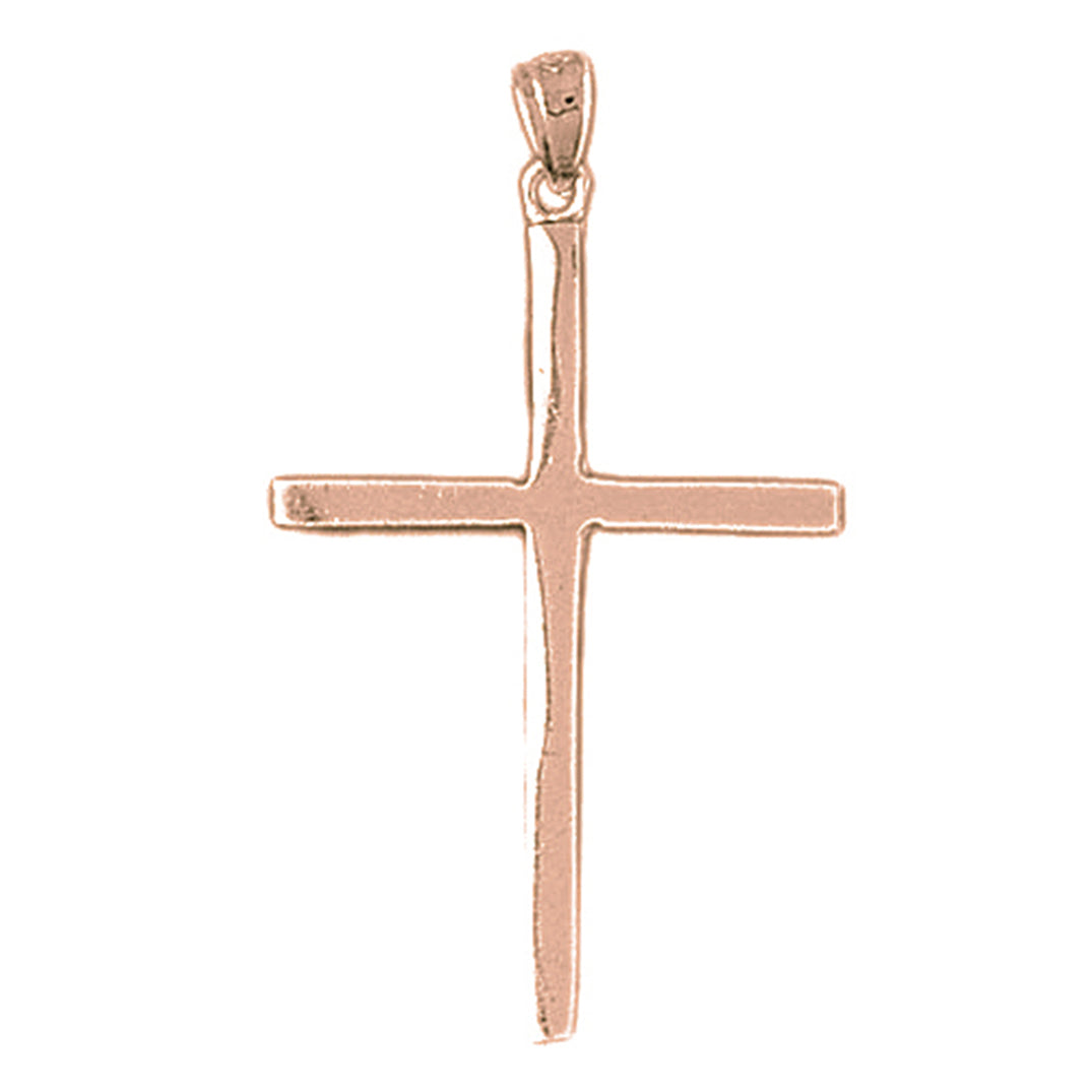 14K or 18K Gold Latin Cross Pendant