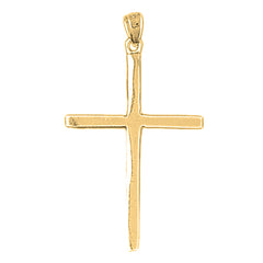 14K or 18K Gold Latin Cross Pendant