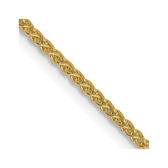 10K Yellow Gold 1.2mm Wheat Chain