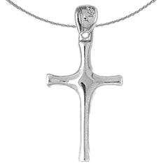 14K or 18K Gold Latin Cross Pendant