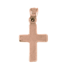 14K or 18K Gold Latin Cross Pendant