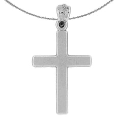 14K or 18K Gold Latin Cross Pendant