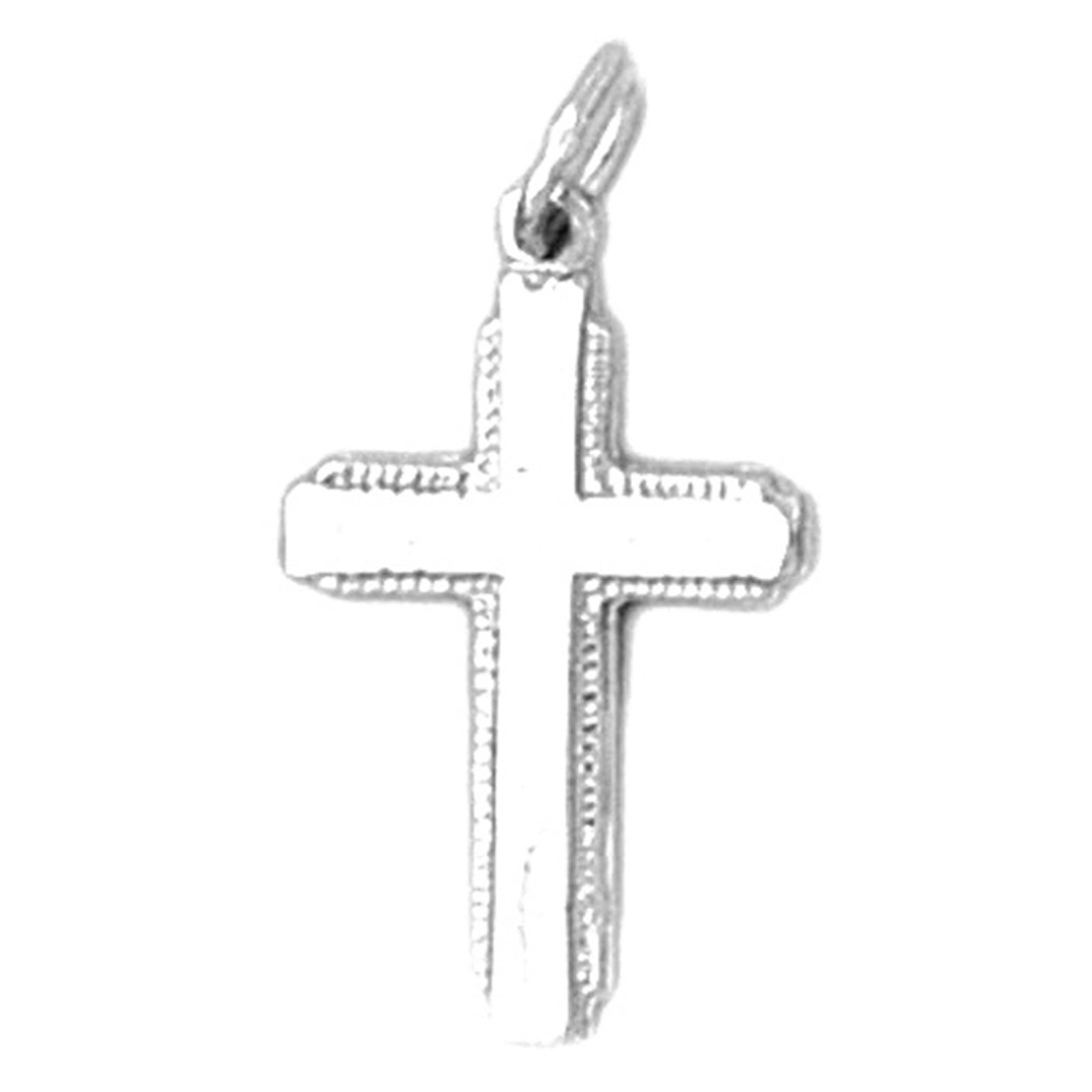 14K or 18K Gold Latin Cross Pendant