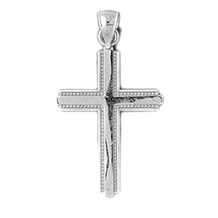 14K or 18K Gold Latin Cross Pendant