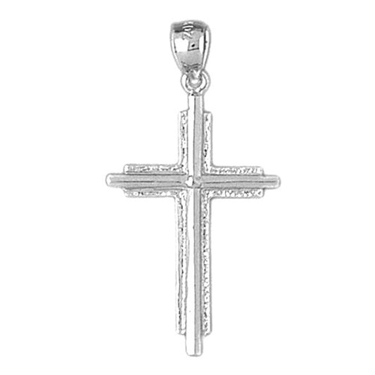 10K, 14K or 18K Gold Latin Cross Pendant