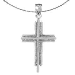 10K, 14K or 18K Gold Latin Cross Pendant