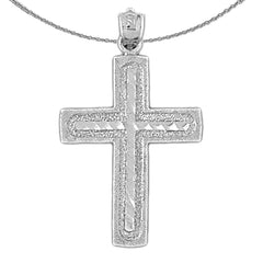 10K, 14K or 18K Gold Latin Cross Pendant