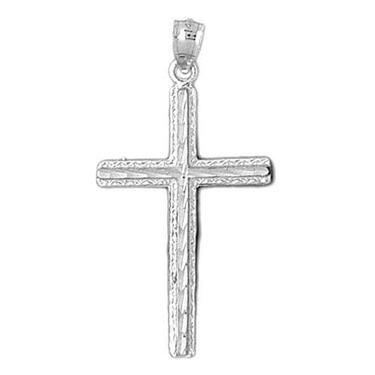 14K or 18K Gold Latin Cross Pendant