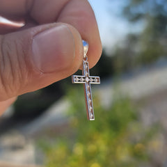 14K or 18K Gold Latin Cross Pendant