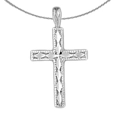 14K or 18K Gold Latin Cross Pendant