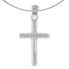 14K or 18K Gold Latin Cross Pendant