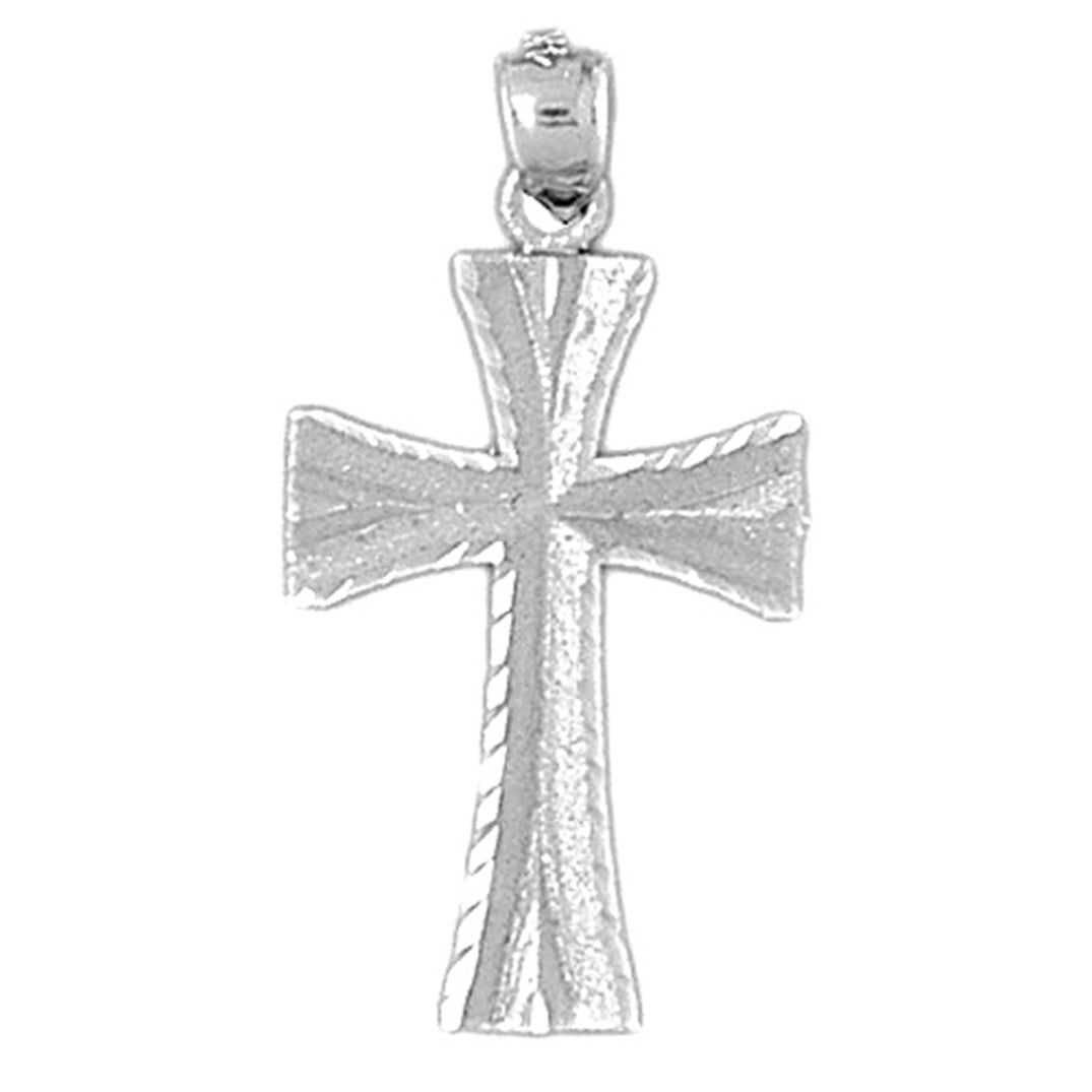 10K, 14K or 18K Gold Teutonic Cross Pendant