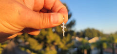 14K or 18K Gold Eastern Orthodox Cross Pendant