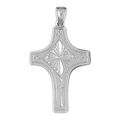 14K or 18K Gold Latin Cross Pendant