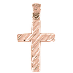 14K or 18K Gold Latin Cross Pendant