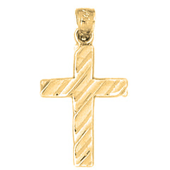 14K or 18K Gold Latin Cross Pendant