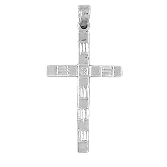 14K or 18K Gold Latin Cross Pendant