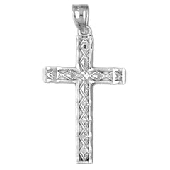 14K or 18K Gold Latin Cross Pendant