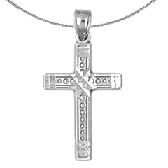 14K or 18K Gold Latin Cross Pendant