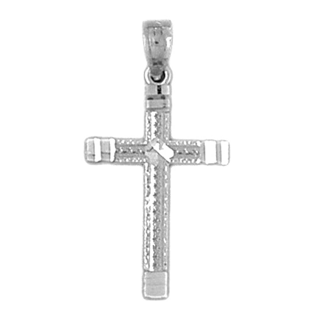 14K or 18K Gold Latin Cross Pendant