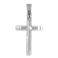 14K or 18K Gold Latin Cross Pendant