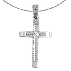 14K or 18K Gold Latin Cross Pendant