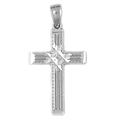 14K or 18K Gold Latin Cross Pendant