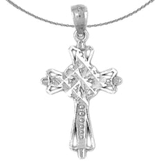 14K or 18K Gold Cross Pendant