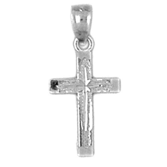 14K or 18K Gold Latin Cross Pendant