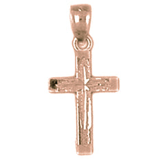 14K or 18K Gold Latin Cross Pendant