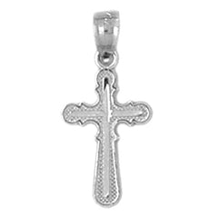 14K or 18K Gold Latin Cross Pendant