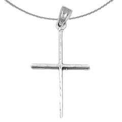 14K or 18K Gold Latin Cross Pendant