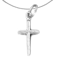 14K or 18K Gold Latin Cross Pendant