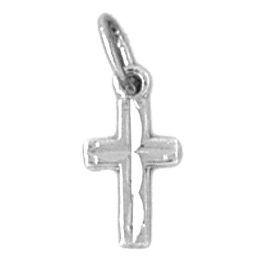 14K or 18K Gold Latin Cross Pendant