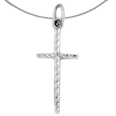 14K or 18K Gold Latin Cross Pendant