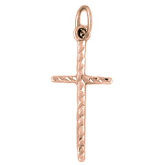 14K or 18K Gold Latin Cross Pendant