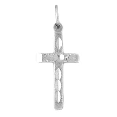 14K or 18K Gold Latin Cross Pendant