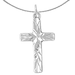 14K or 18K Gold Latin Cross Pendant