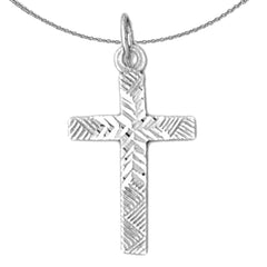 14K or 18K Gold Latin Cross Pendant