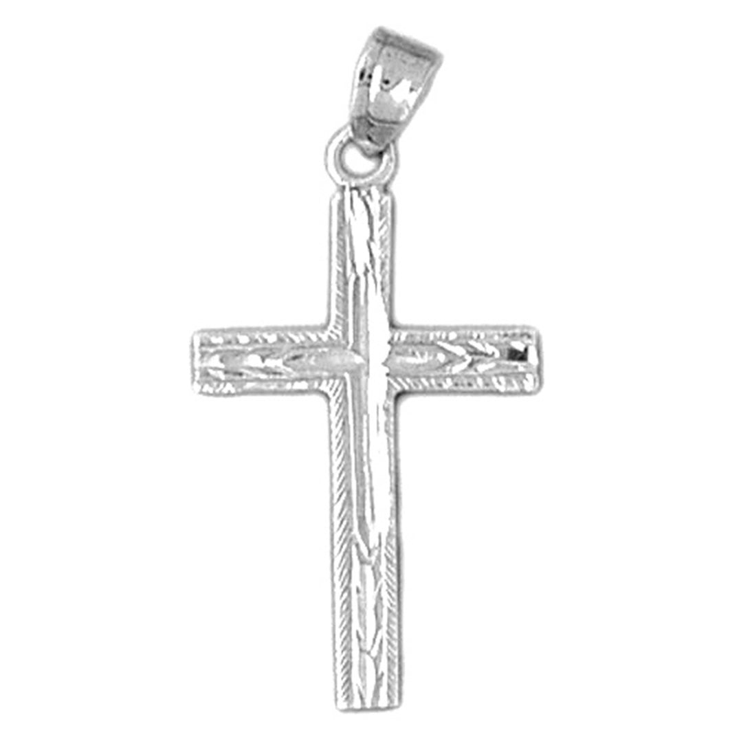 14K or 18K Gold Latin Cross Pendant