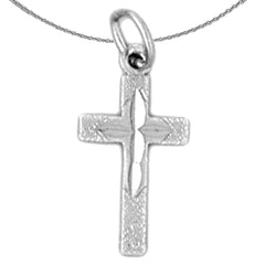 14K or 18K Gold Latin Cross Pendant