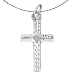 14K or 18K Gold Latin Cross Pendant