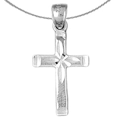 14K or 18K Gold Latin Cross Pendant