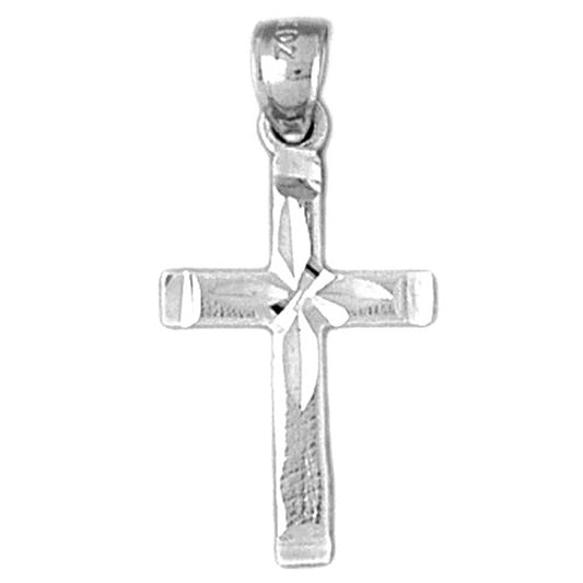 14K or 18K Gold Latin Cross Pendant