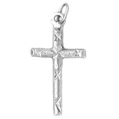 14K or 18K Gold Latin Cross Pendant