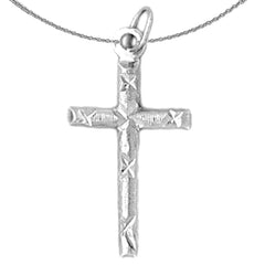 14K or 18K Gold Latin Cross Pendant